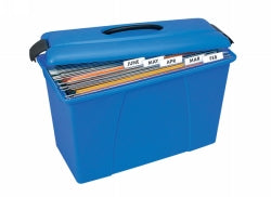 Crystalfile Carry Case Blue (Each)