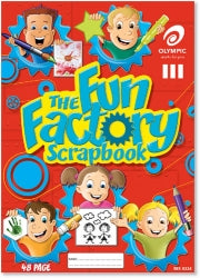 Olympic Scrapbook Fun Factory 60GSM 335x240mm 48-page (Pack 20)