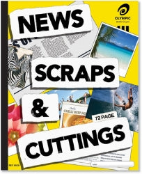Olympic Scrapbook NEWS/CUTTINGS 60GSM 400x325mm 72-page (Each)