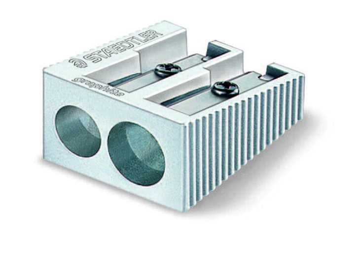 Staedtler Sharpener Metal Double Hole (Box 20)