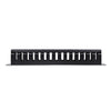 StarTech.com Horizontal 2U Server Rack Cable Management Finger Duct w/ Cover - 19