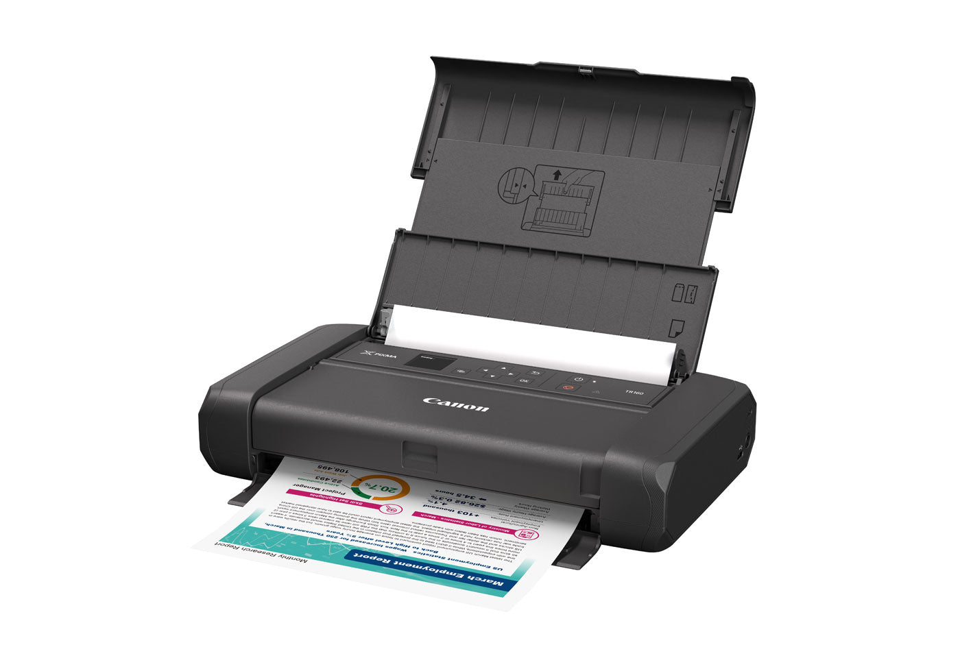 Canon PIXMA TR160 photo printer Inkjet 4800 x 1200 DPI 8" x 10" (20x25 cm) Wi-Fi