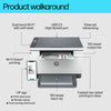 HP LaserJet M234dw Wireless Multifunction Black and white Printer, Copier, Scanner; Duplex