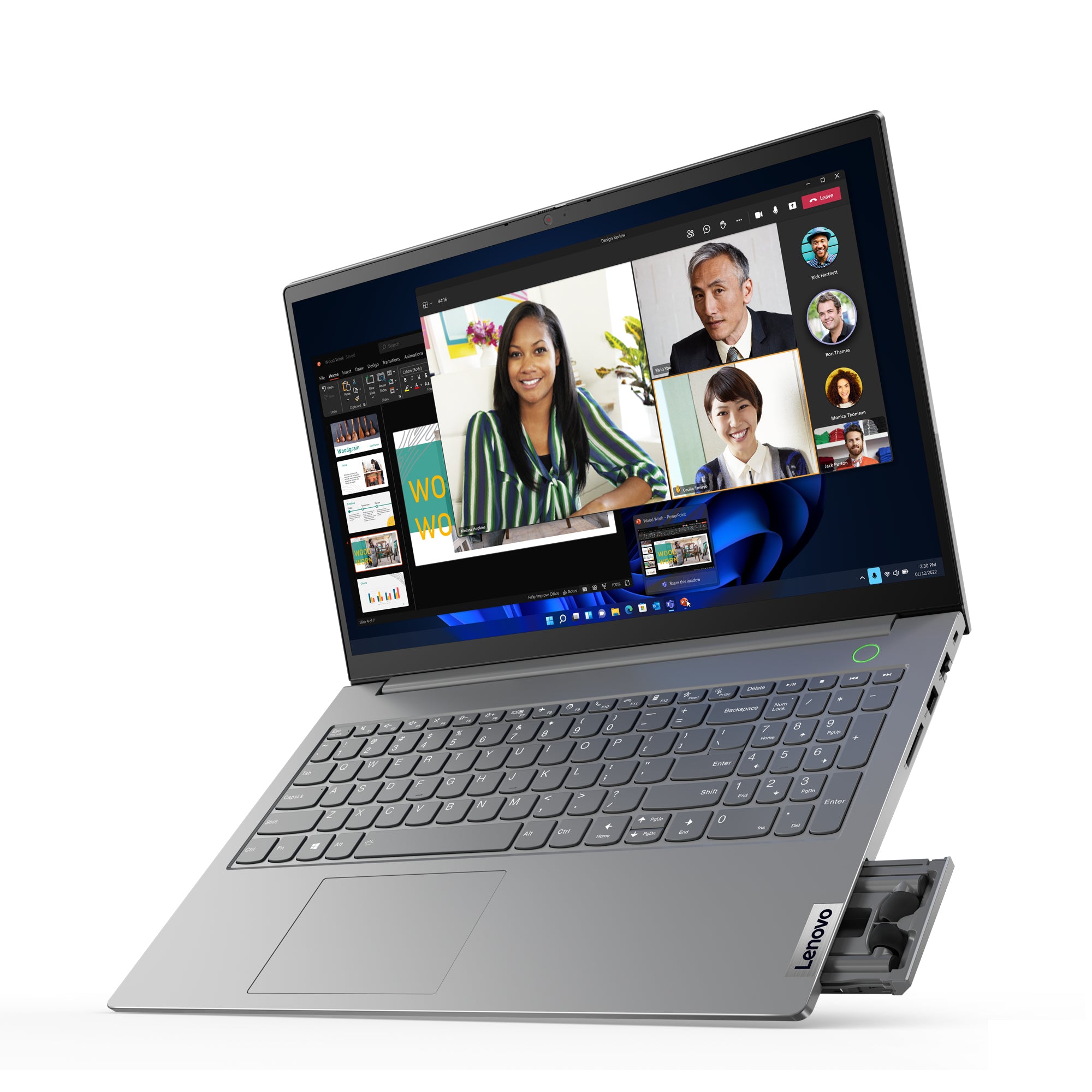 Lenovo ThinkBook 15 G4 IAP Intel® Core™ i5 i5-1235U Laptop 39.6 cm (15.6") Full HD 16 GB DDR4-SDRAM 256 GB SSD Wi-Fi 6E (802.11ax) Windows 11 Pro English Grey