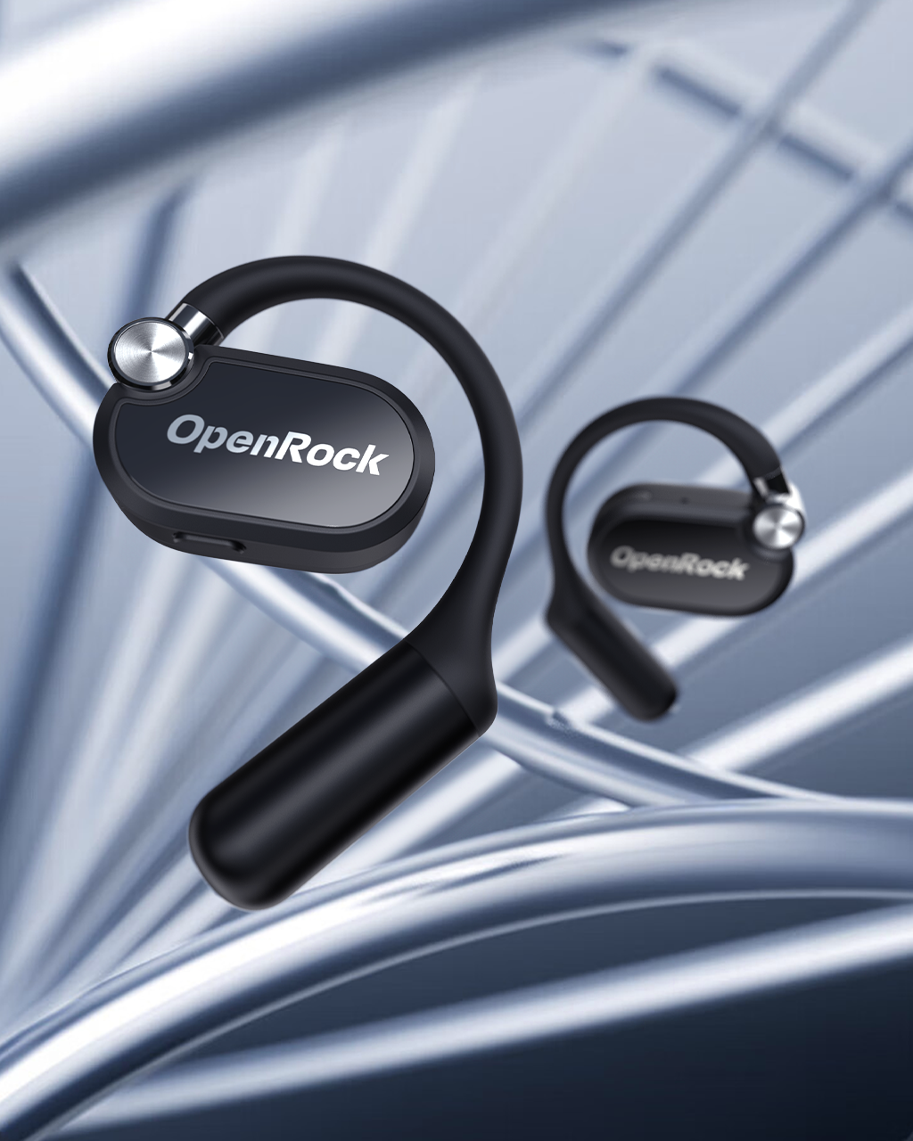 OpenRock X Ultimate Stereo Bluetooth Open-Ear Air Conduction Sport Earbuds