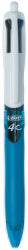 Bic Pen 4 Colour Grip Medium Bx10 (Each)