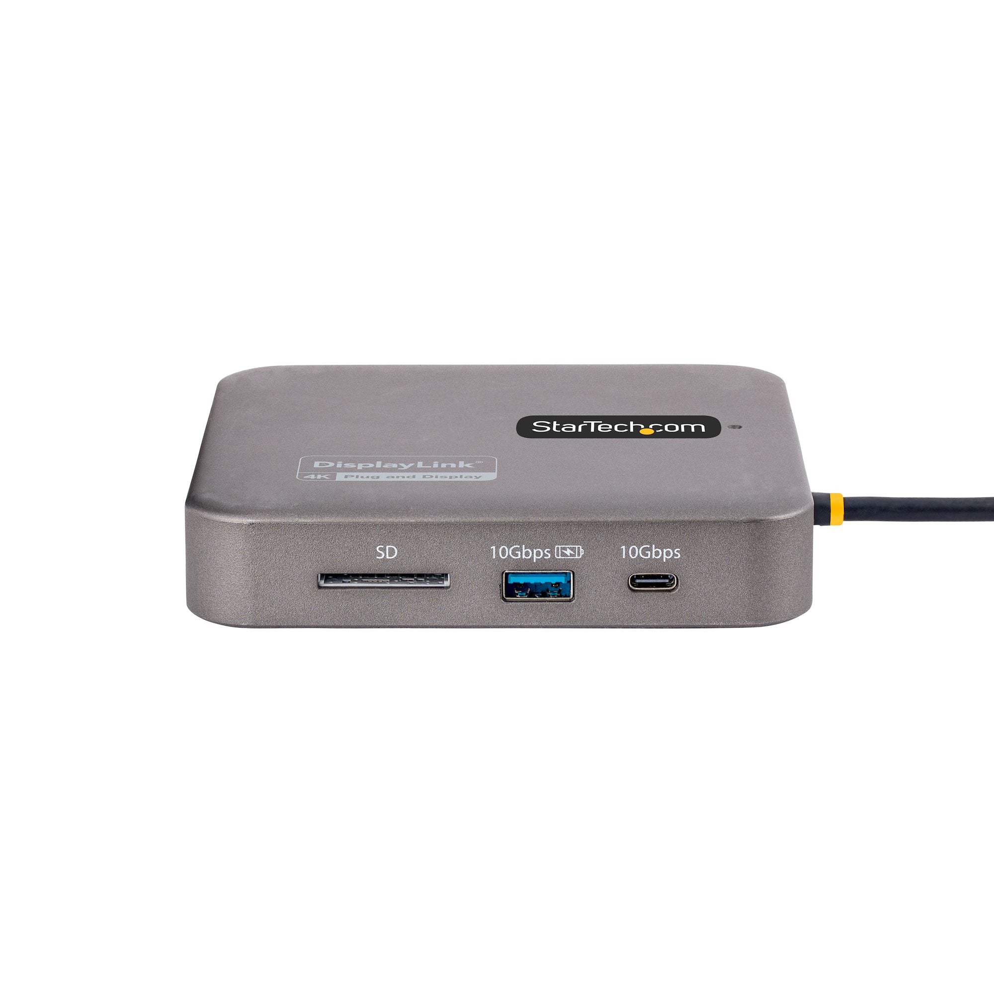 StarTech.com USB C Docking Station, Dual 4K 60Hz HDMI compatible with Macbook Pro (M1/M2/M3/M4) and Windows, USB-A/USB-C 10Gbps Hub, 100W Power Delivery, GbE, SD, 22in/56cm Cable