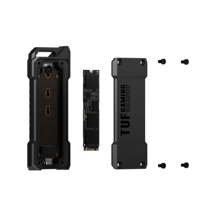 ASUS TUF Gaming A1 SSD enclosure Black M.2