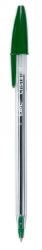 Bic Pen Ballpoint Cristal Med Green Bx12 (Each)