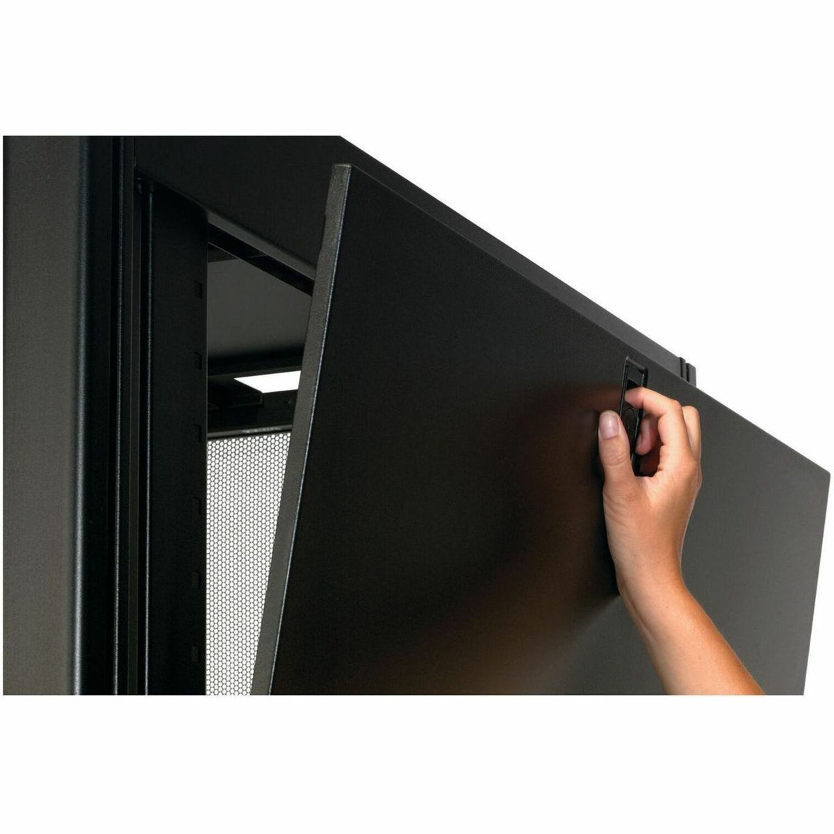 APC by Schneider Electric NetShelter 42U Enclosed Cabinet Rack Cabinet for Storage, Server - 482.60 mm Rack Width - Black - TAA Compliant - Alternate view 9