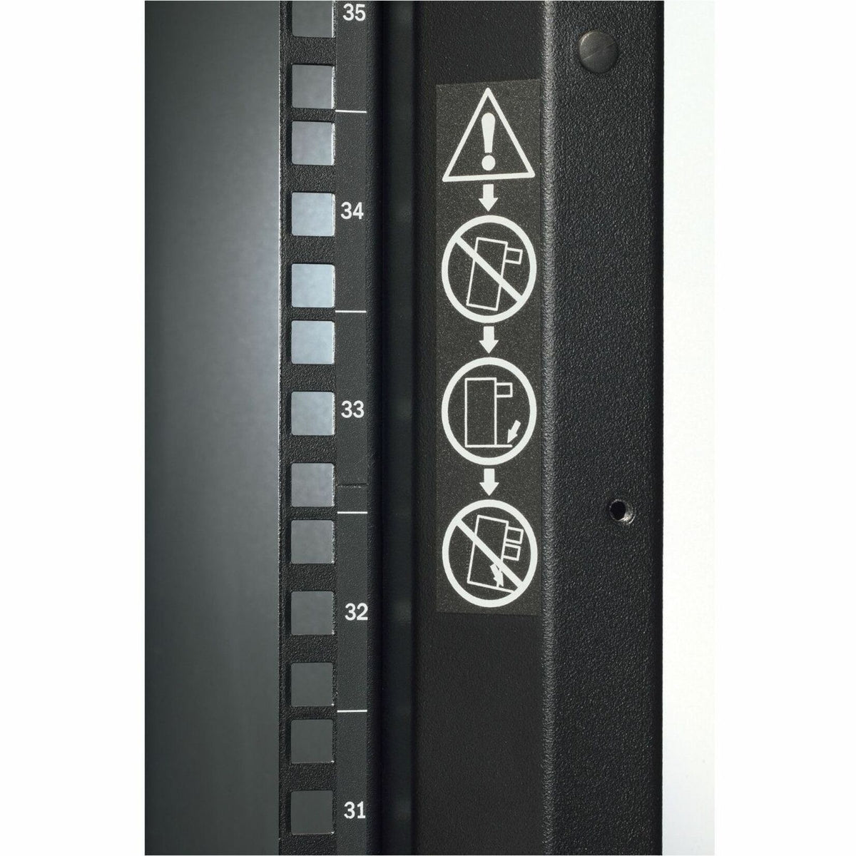 APC by Schneider Electric NetShelter 42U Enclosed Cabinet Rack Cabinet for Storage, Server - 482.60 mm Rack Width - Black - TAA Compliant - Alternate view 14