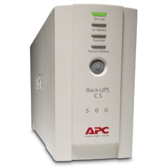 APC by Schneider Electric Back-UPS BK500EI Standby UPS - 500 VA/300 W - Right view