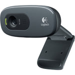Logitech C270 Webcam - USB 2.0 - Left view