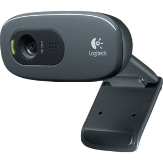 Logitech C270 Webcam - USB 2.0 - Left view