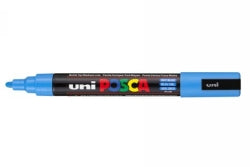 POSCA Uni Marker PC5M Bullet Sky Blue (Each)