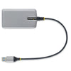 StarTech.com 3-Port USB Hub with Ethernet - 3x USB-A Ports - Gigabit Ethernet (RJ-45) - USB 3.0 5Gbps - Bus-Powered - 1ft/30cm Long Cable - Portable Laptop USB Hub Adapter w/ GbE