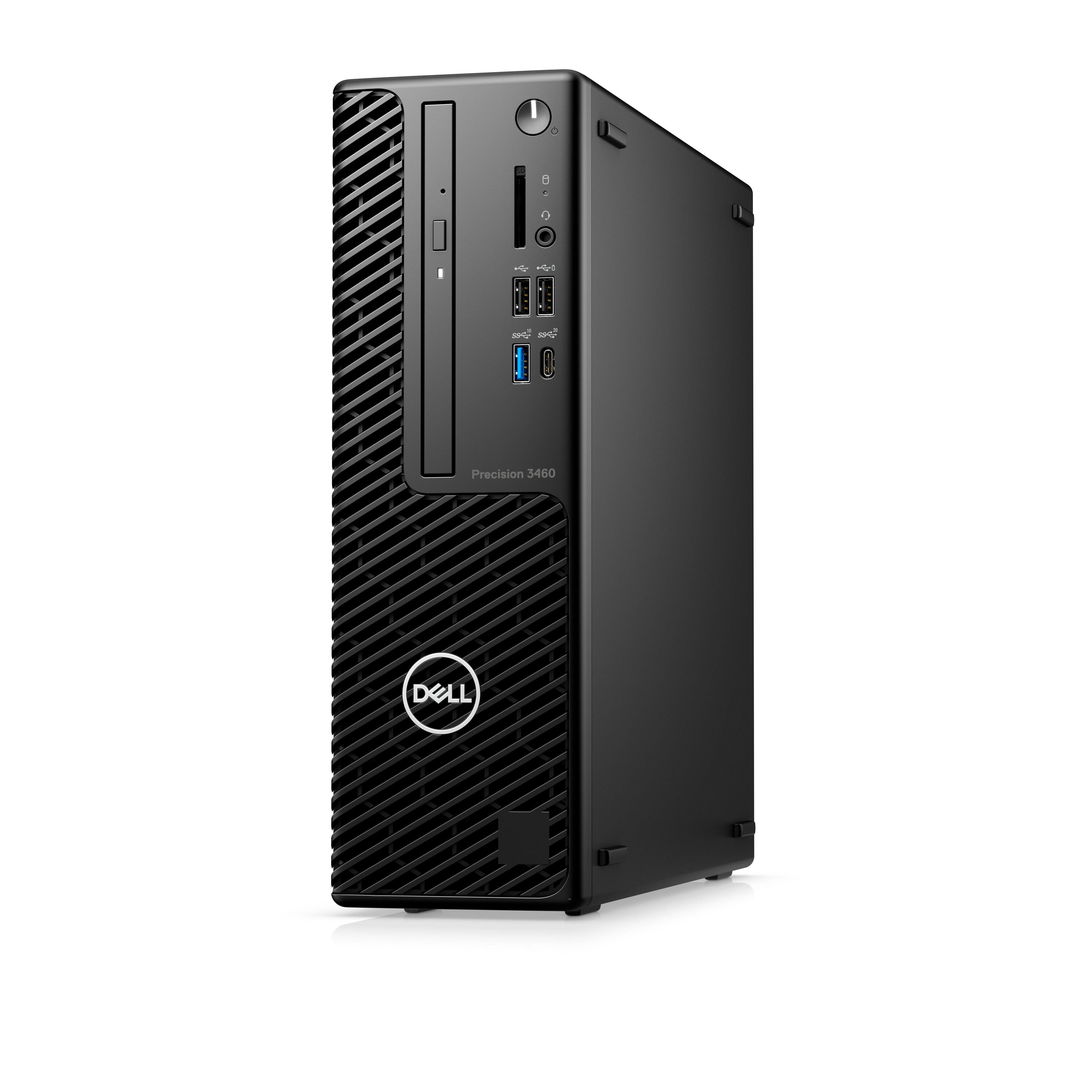 DELL Precision 3460 Intel® Core™ i7 i7-14700 32 GB DDR5-SDRAM 1 TB SSD NVIDIA T400 Windows 11 Pro SFF Workstation Black