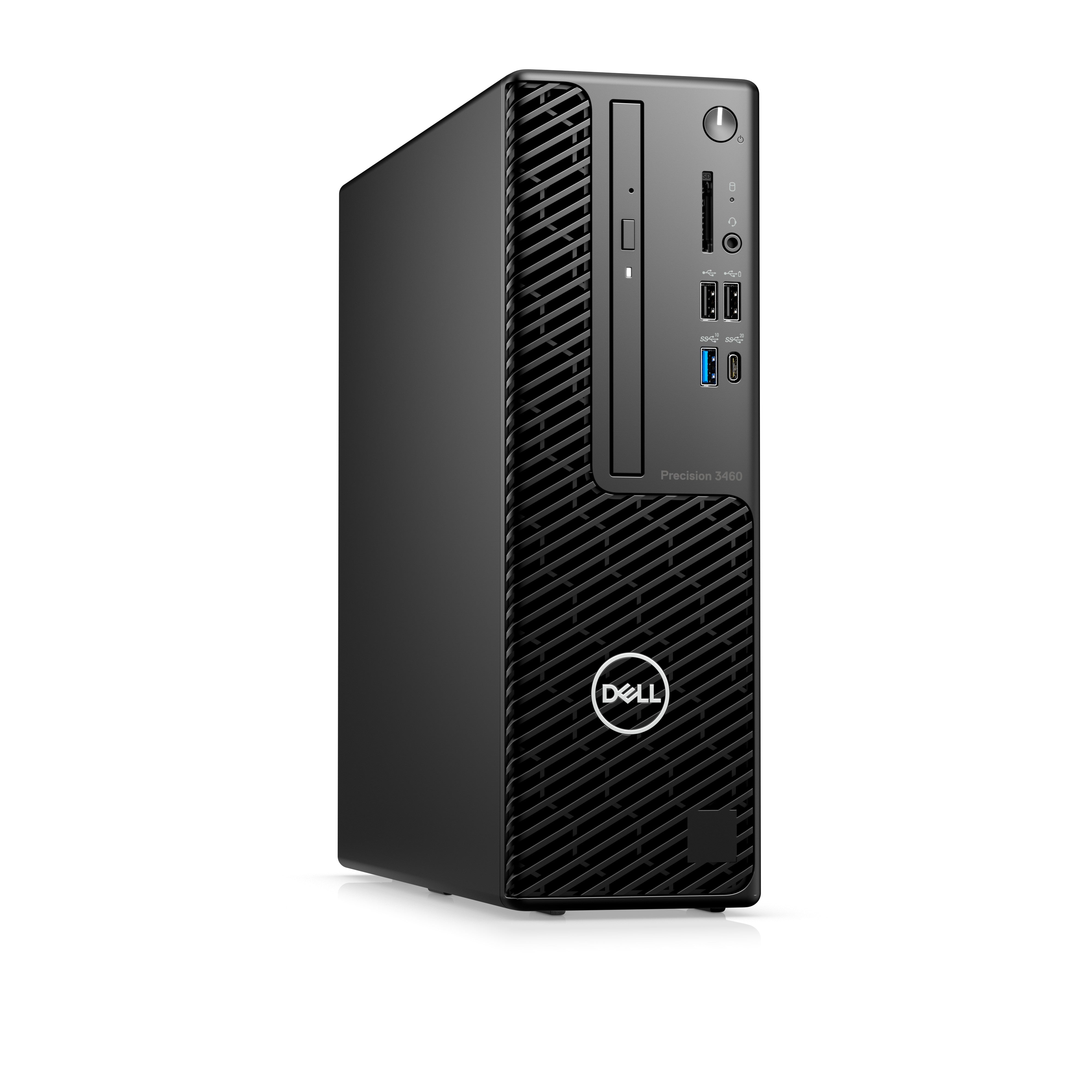 DELL Precision 3460 Intel® Core™ i7 i7-14700 32 GB DDR5-SDRAM 1 TB SSD NVIDIA T400 Windows 11 Pro SFF Workstation Black