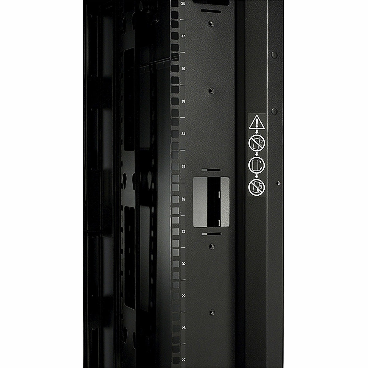 APC by Schneider Electric NetShelter SX 45U Rack Cabinet - 482.60 mm Rack Width - Black - TAA Compliant - Alternate view 6