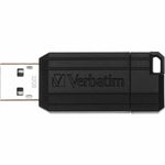 Verbatim PinStripe 32 GB USB Flash Drive - Black - Out of Package