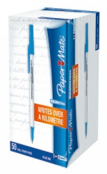 Papermate Pen Ballpoint Kilometrico Medium Blue Bx50 (Each)