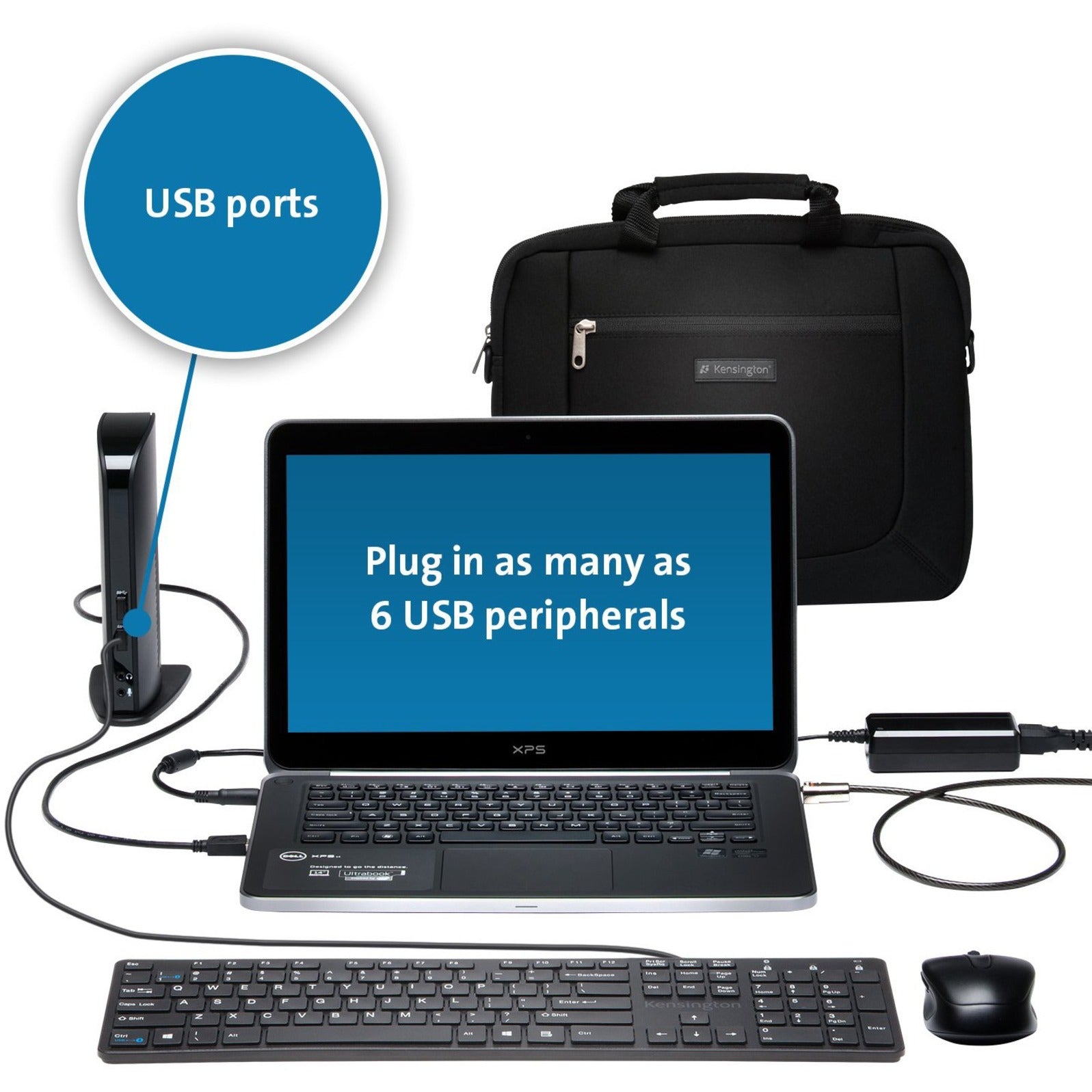 Kensington sd3500v USB Docking Station for Notebook - Alternate view 8
