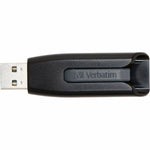 Verbatim Store 'n' Go V3 64 GB USB 3.2 (Gen 1) Type A Flash Drive - Grey - Top view
