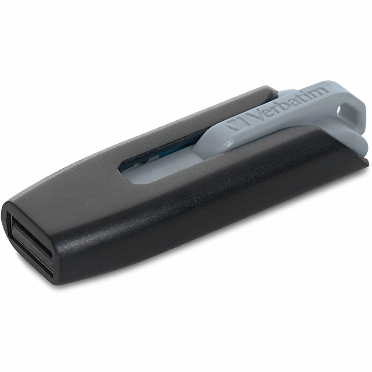 Verbatim Store 'n' Go V3 128 GB USB 3.2 (Gen 1) Type A Flash Drive - Grey - Right view