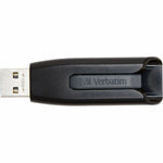 Verbatim Store 'n' Go V3 128 GB USB 3.2 (Gen 1) Type A Flash Drive - Grey - Top view