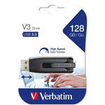 Verbatim Store 'n' Go V3 128 GB USB 3.2 (Gen 1) Type A Flash Drive - Grey - Alternate view 11