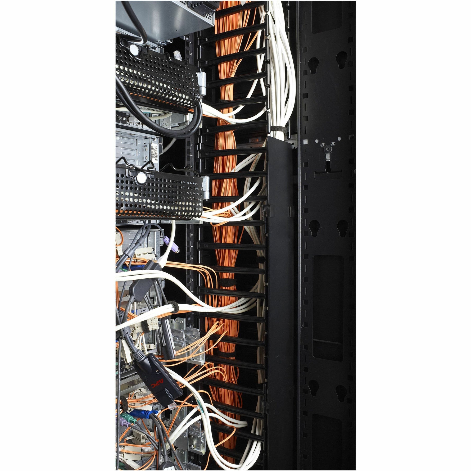 APC AR7580A Cable Organizer - Black - 2 Each Pack - TAA Compliant - Alternate view 8