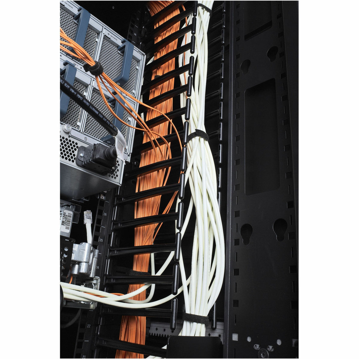 APC AR7580A Cable Organizer - Black - 2 Each Pack - TAA Compliant