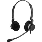 Jabra BIZ 2300 QD Wired Over-the-head Stereo Headset - Black - Left view