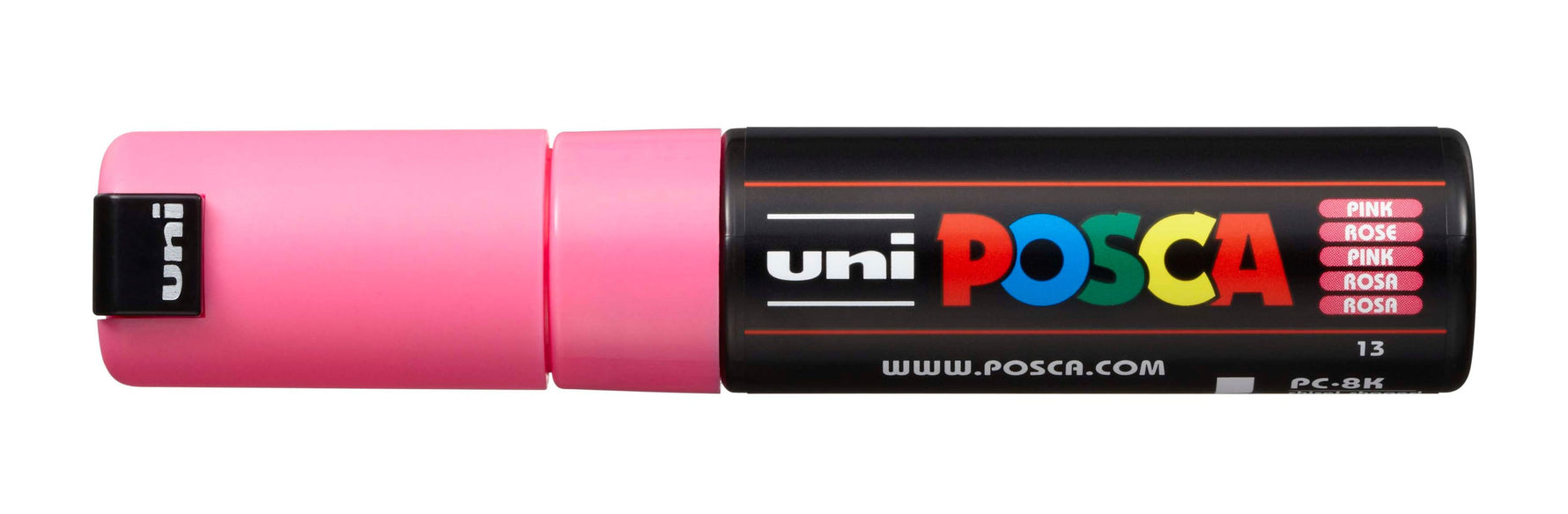 POSCA Uni Marker PC8K Chisel Tip Pink (Each)