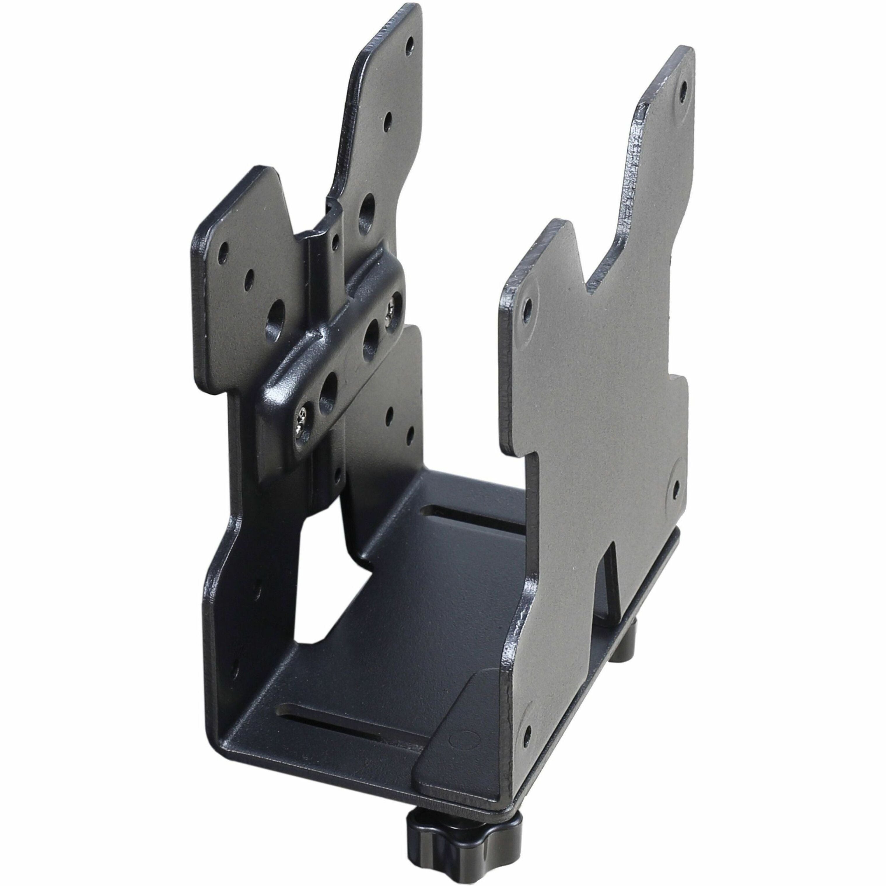 Ergotron CPU Mount for Computer, PC, Thin Client, Mac mini, Workstation, Display Stand - Black