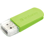 Verbatim Store 'n' Go Mini 64 GB USB 2.0 Flash Drive - Eucalyptus Green - Left view