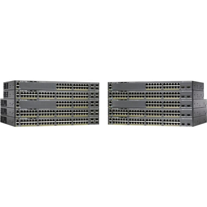 Cisco Catalyst 2960-X 2960X-24PS-L 24 Ports Manageable Ethernet Switch - 10/100/1000Base-T - Refurbished