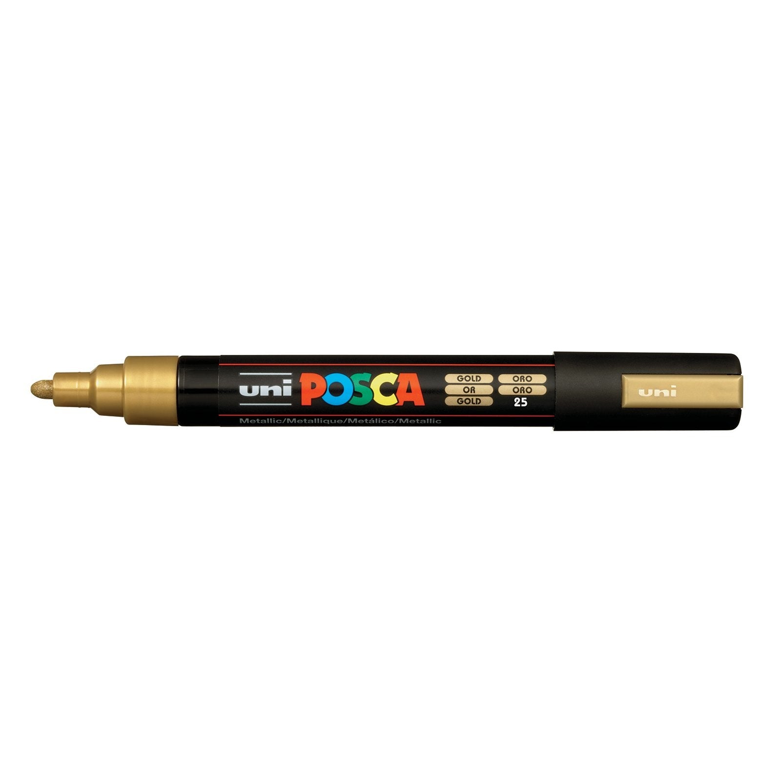 POSCA Uni Marker PC5M Bullet Tip Gold (Each)