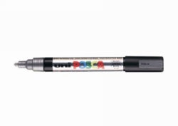 POSCA Uni Marker PC5M Bullet Tip Silver (Each)