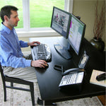 Ergotron Neo-Flex Height Adjustable Monitor Stand - Alternate view 6
