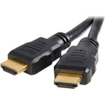 StarTech.com 6ft/2m HDMI Cable, 4K High Speed HDMI Cable with Ethernet, Ultra HD 4K 30Hz Video, HDMI 1.4 Cable, HDMI Monitor Cord, Black - Left view