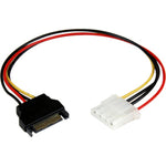 StarTech.com 12in SATA to LP4 Power Cable Adapter - F/M - Top view
