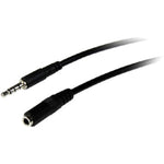 StarTech.com 2m 3.5mm 4 Position TRRS Headset Extension Cable - M/F - Left view