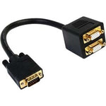 StarTech.com 1 ft VGA to 2x VGA Video Splitter Cable &acirc;&euro;' M/F - Right view