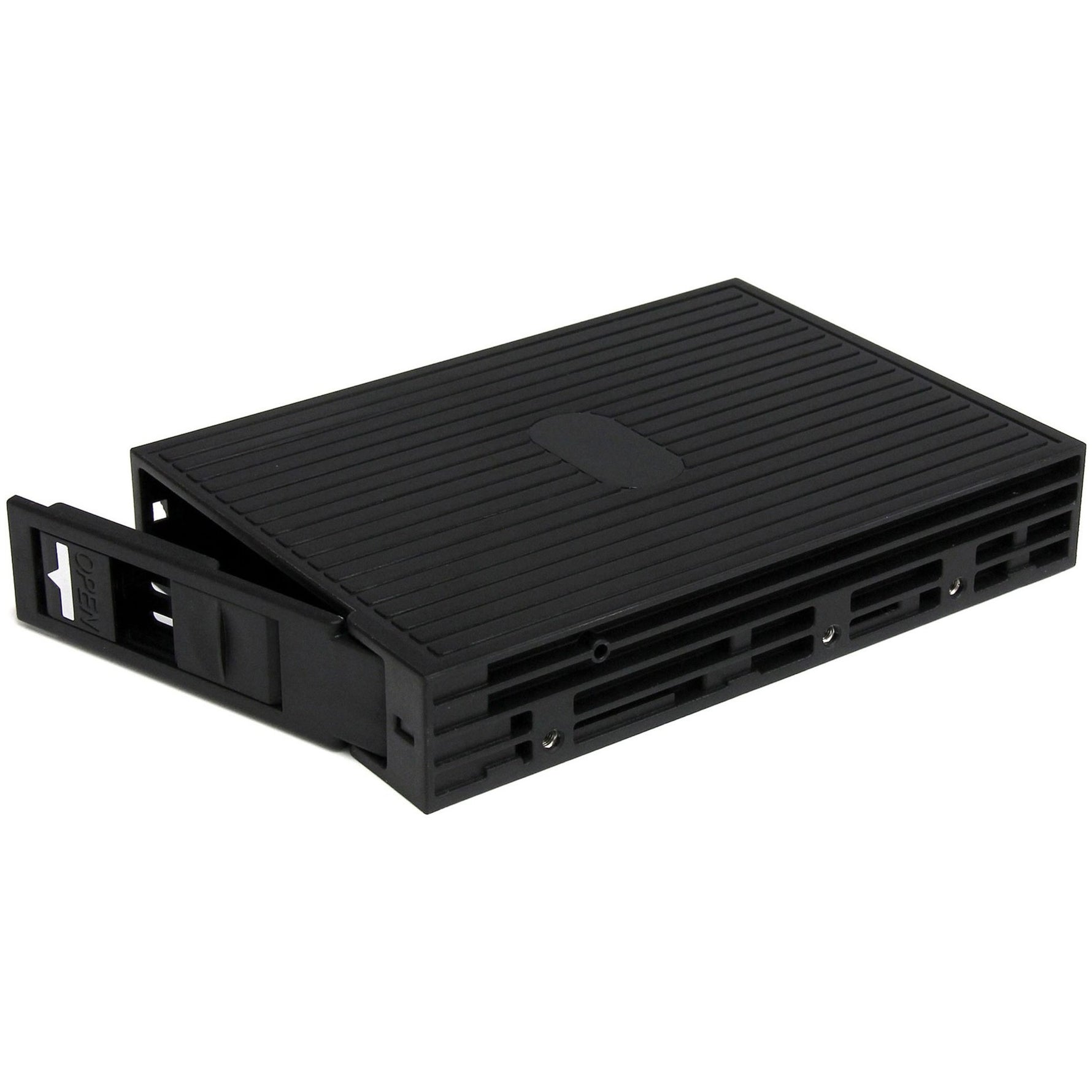 StarTech.com Drive Bay Adapter for 3.5' Serial Attached SCSI (SAS), SATA/600 - Serial ATA/600 Host Interface Internal - Black