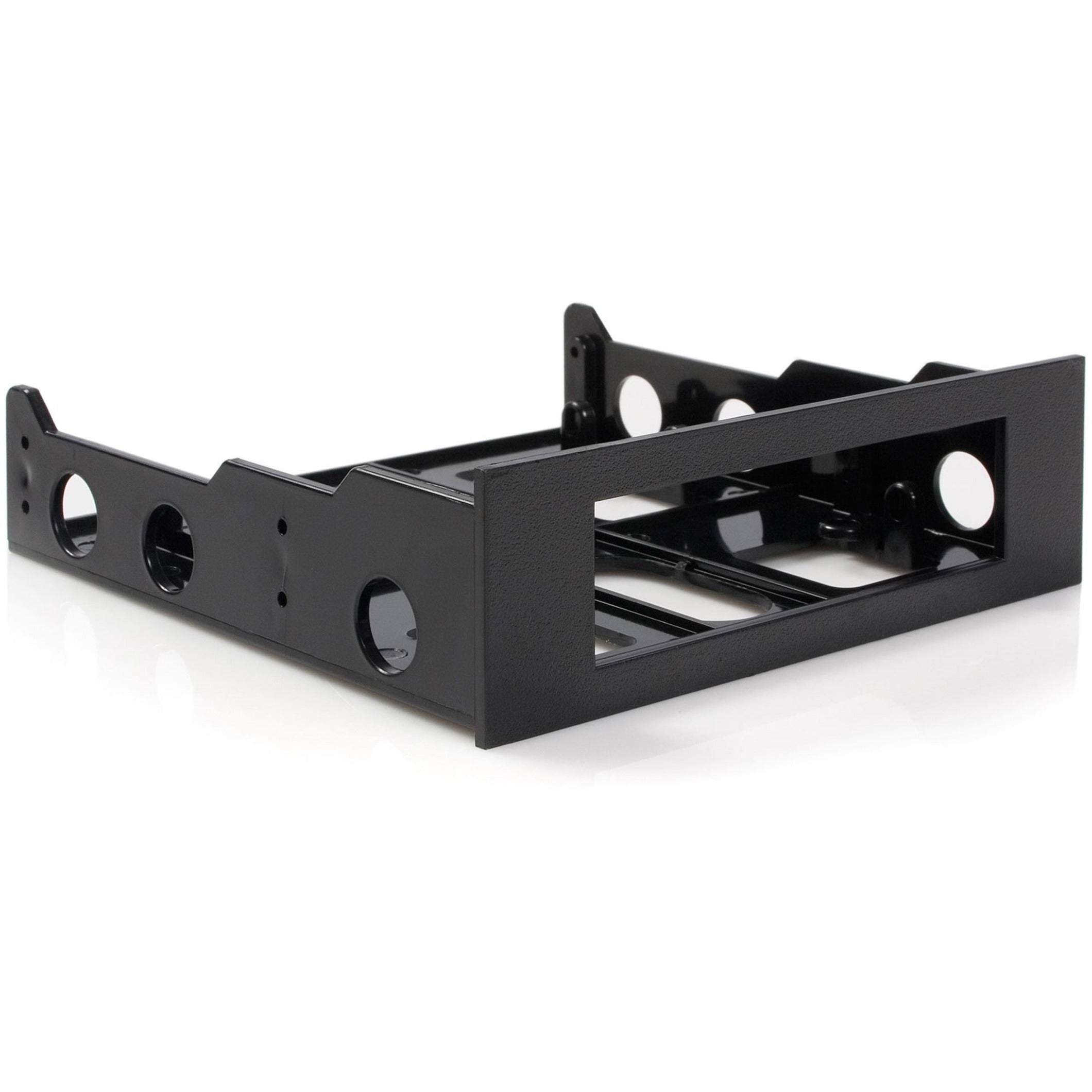 StarTech.com 3.5' to 5.25' Front Bay Mounting Bracket - Desktop Front Bay Adapter - Black