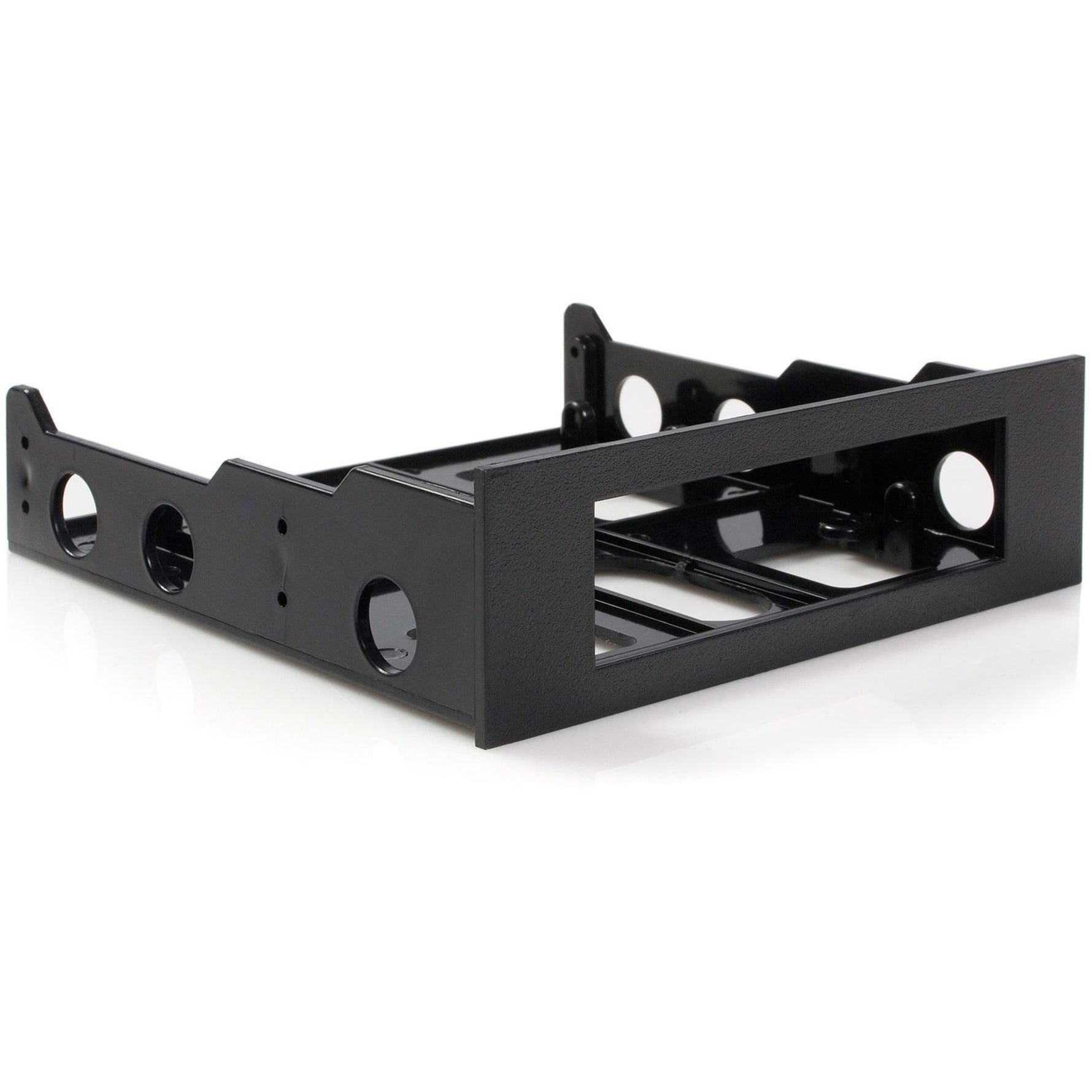 StarTech.com 3.5' to 5.25' Front Bay Mounting Bracket - Desktop Front Bay Adapter - Black