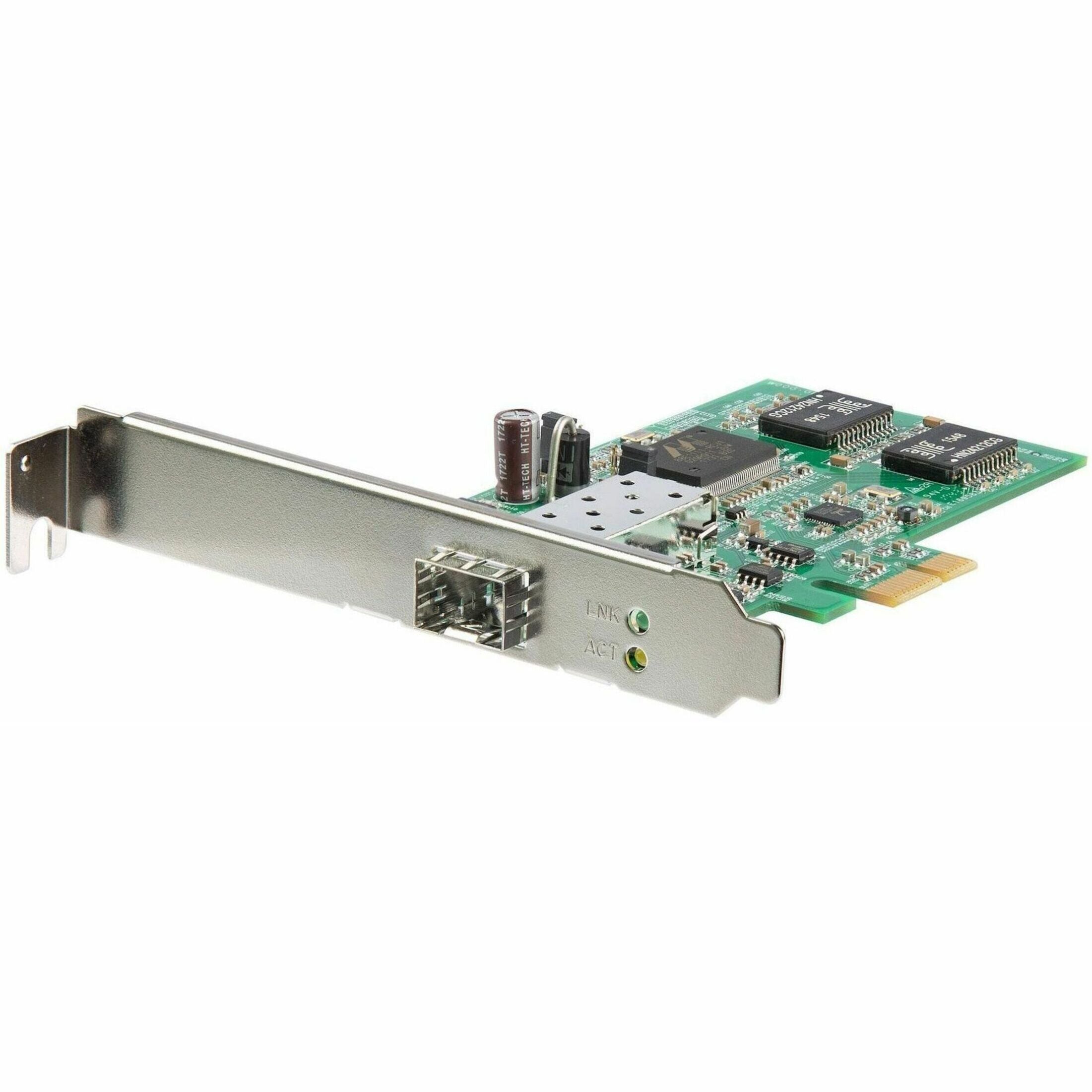 StarTech.com Gigabit Ethernet Card for Computer - 1000Base-X - Plug-in Card