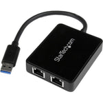 StarTech.com Gigabit Ethernet Adapter for PC - 10/100/1000Base-T - Desktop - Left view