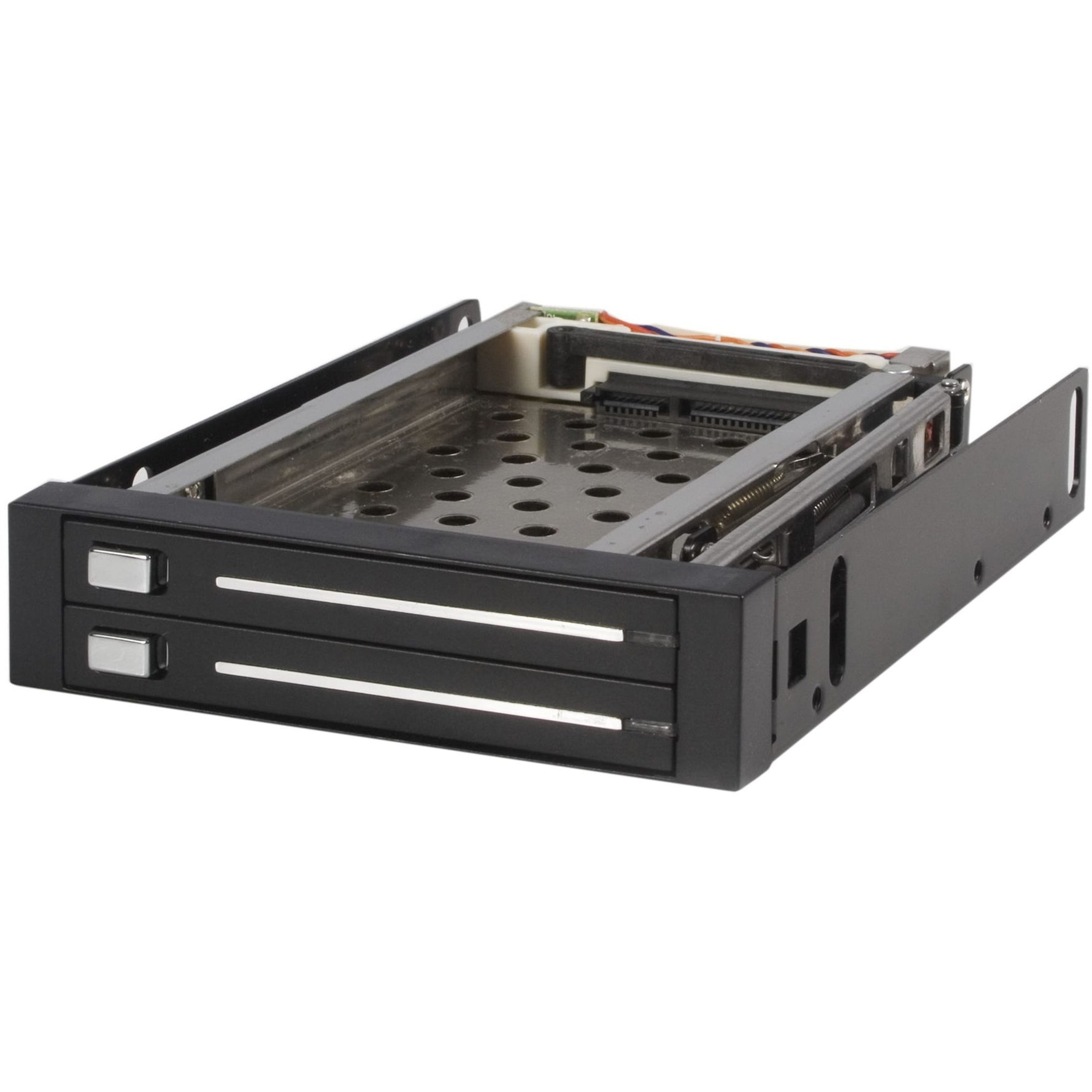 StarTech.com Drive Enclosure for 3.5' SATA/600 - Serial ATA/600 Host Interface Internal - Black